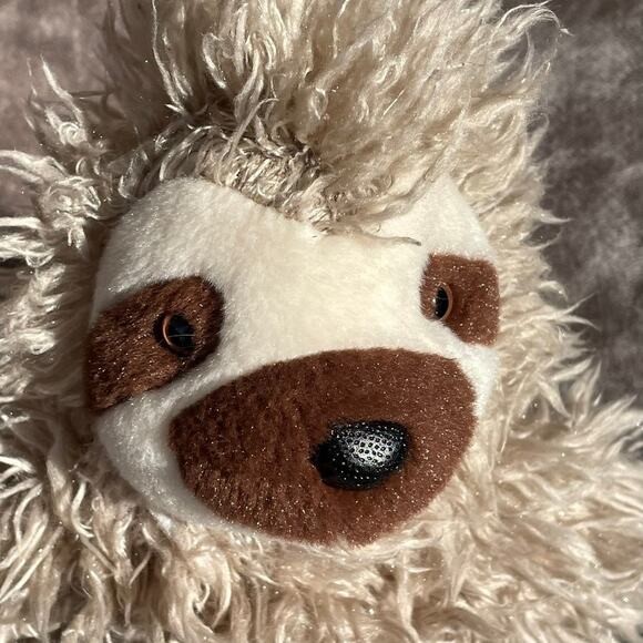 Wild Republic Sloth Plush 18" Shaggy 3 Toed Tan Stuffed Animal Toy Jungle Zoo - Picture 5 of 14